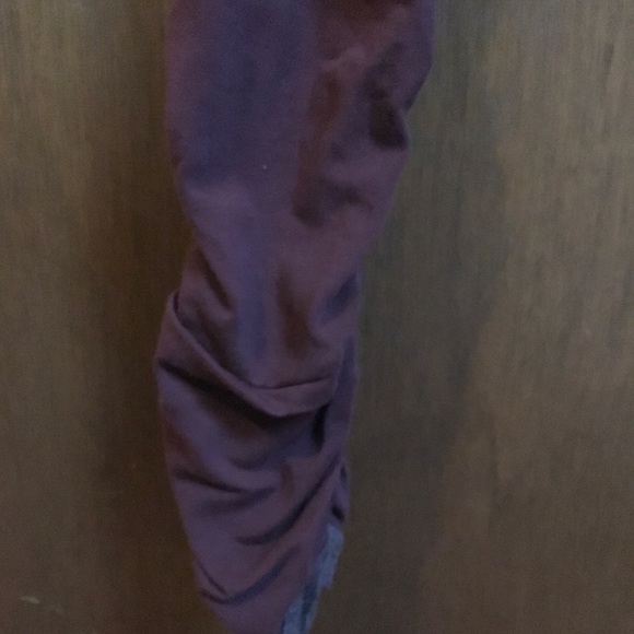 Caraucci skirted ruched leggings M/L roll up ankle - Picture 6 of 6